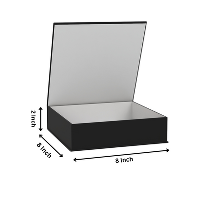 Book Style Box 8 x 8 x 2