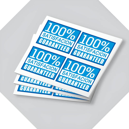 Printed Sticker Rectangle