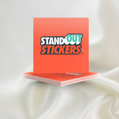 Printed Sticker square