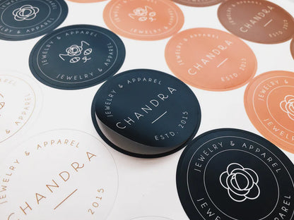 Printed Sticker Circle